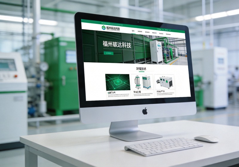 罗源�碳达科技网站效果图